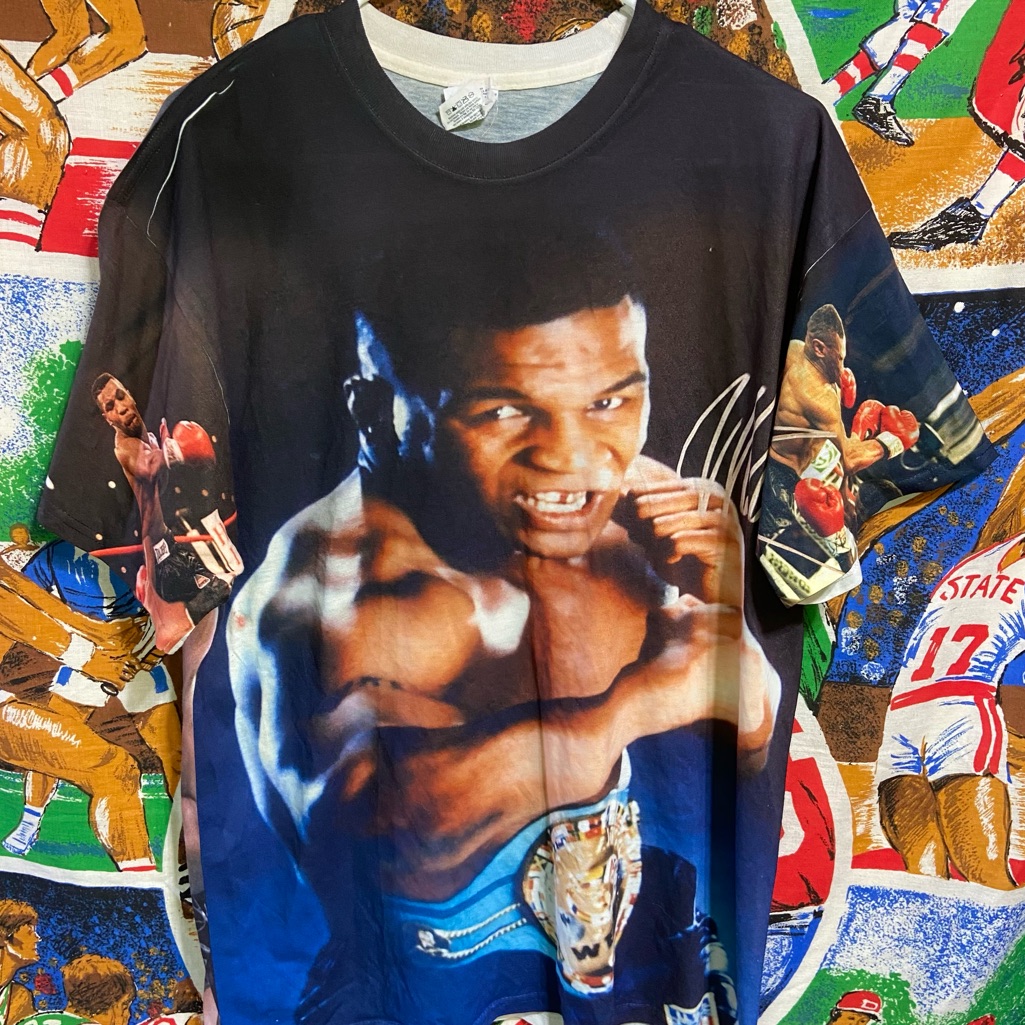 Mike Tyson Aop Mens Xlteeshirt